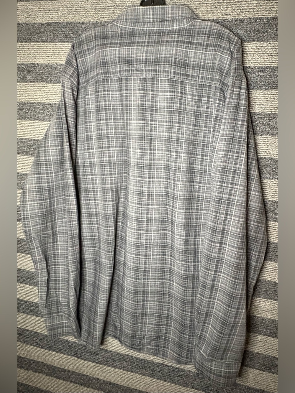 Carhartt Gray Plaid Button Down Shirt Relaxed Fit Men’s 3XL EUC - Picture 6 of 6